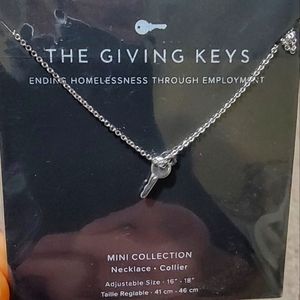 The Giving Keys Silver Necklace